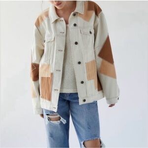 Urban Outfitters patchwork Denim Jacket